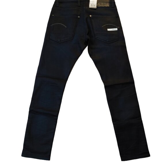 Retro Vintage G-Star Raw 5204 Defend Super Slim Denim Jeans Pants Sz 28 x 29 NWT - Picture 7 of 11